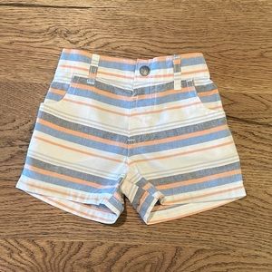 Baby Boy Striped Shorts